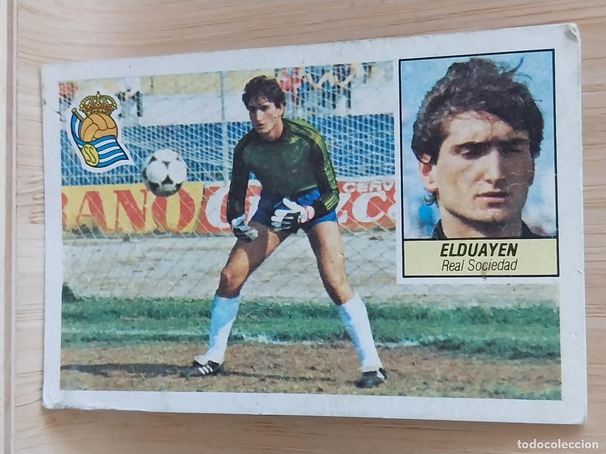 Cartes &agrave; collectionner de Football: ELDUAYEN REAL SOCIEDAD LIGA 1984 84 85 ED ESTE CROMO RECUPERADO ORIGINAL