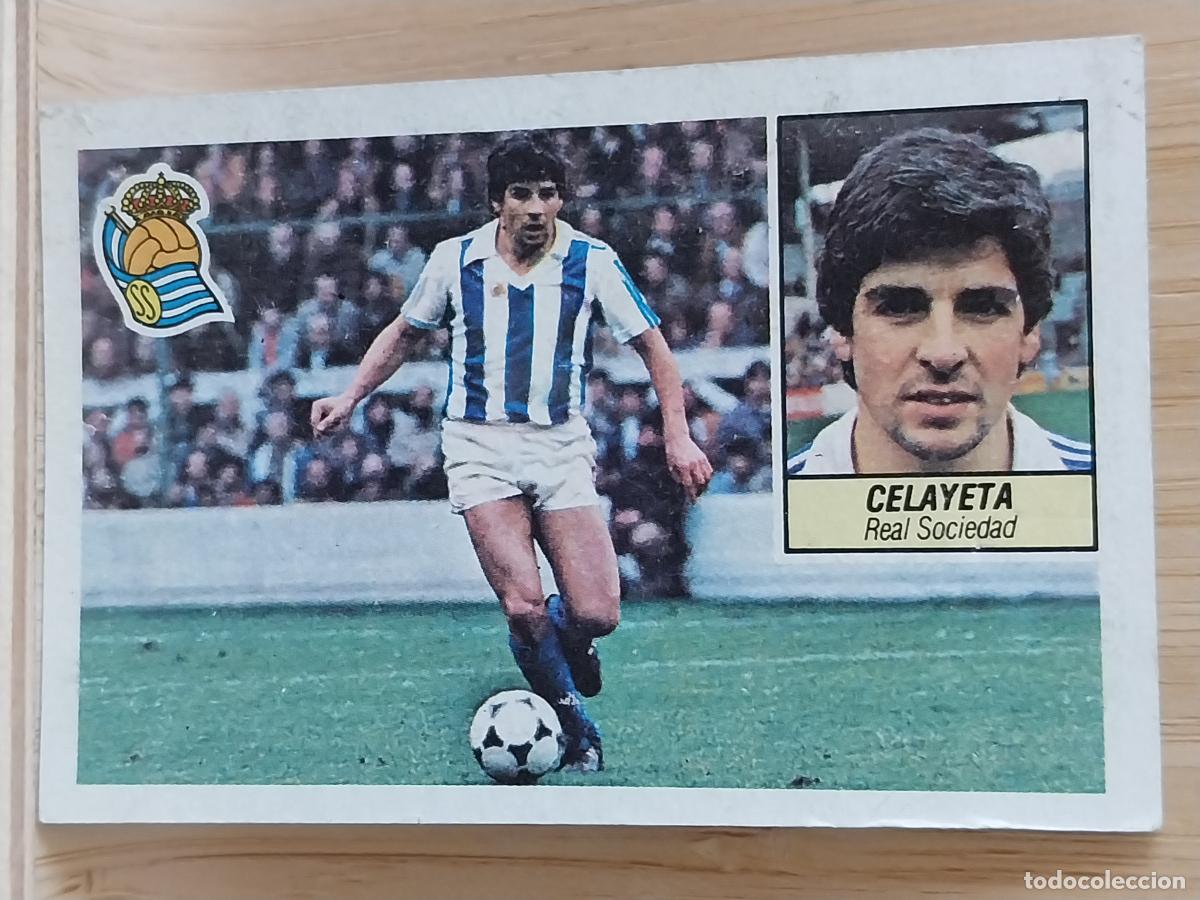 Cartes &agrave; collectionner de Football: CELAYETA REAL SOCIEDAD LIGA 1984 84 85 ED ESTE CROMO RECUPERADO ORIGINAL
