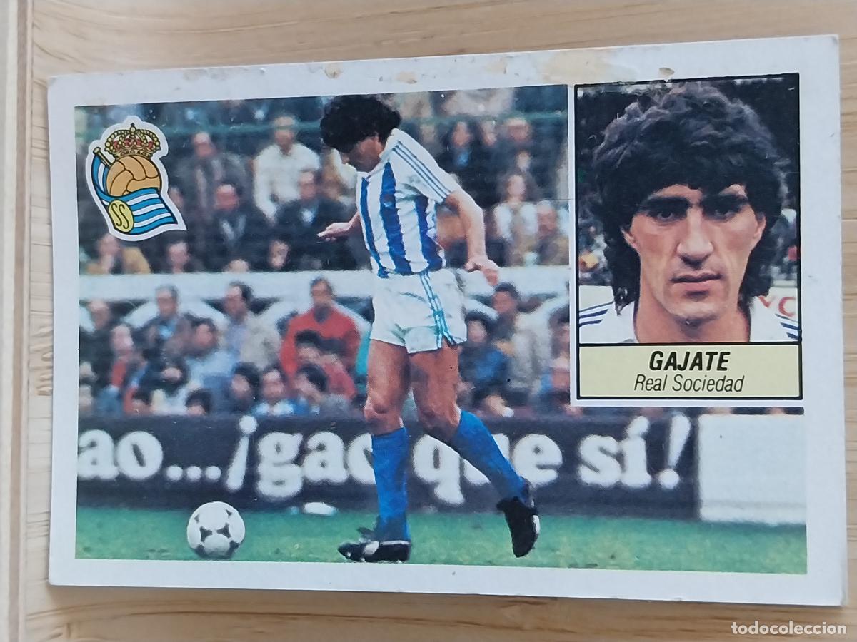 Cartes &agrave; collectionner de Football: GAJATE REAL SOCIEDAD LIGA 1984 84 85 ED ESTE CROMO RECUPERADO ORIGINAL