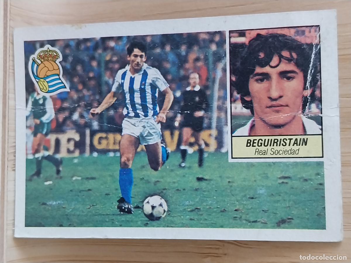 Cartes &agrave; collectionner de Football: BEGUIRISTAIN REAL SOCIEDAD LIGA 1984 84 85 ED ESTE CROMO RECUPERADO ORIGINAL