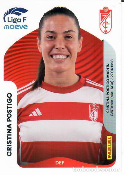 Fu&szlig;ball-Sticker: CROMO PANINI LIGA FEMENINA F 2025-26 (25 - 26) - N&ordm; 207 - CRISTINA POSTIGO - GRANADA
