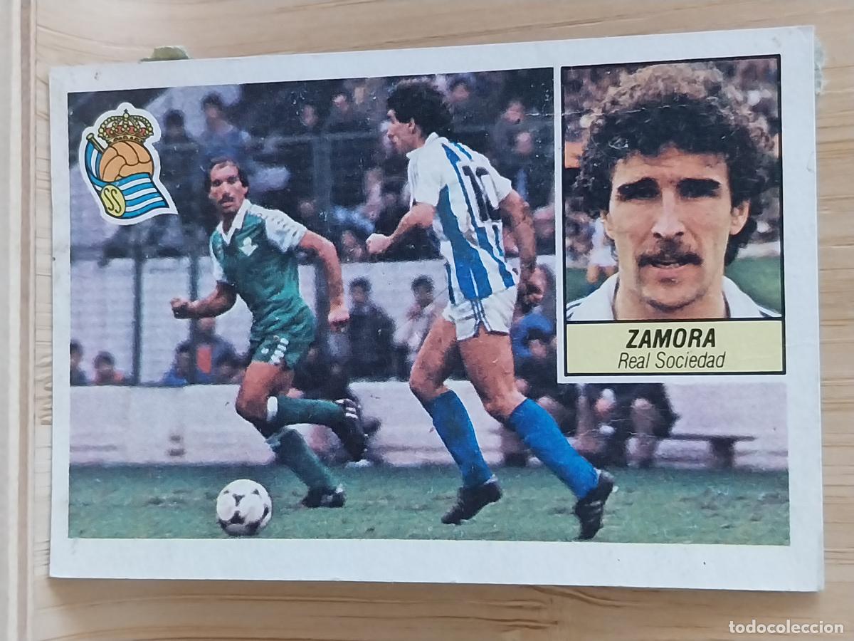 Cartes &agrave; collectionner de Football: ZAMORA REAL SOCIEDAD LIGA 1984 84 85 ED ESTE CROMO RECUPERADO ORIGINAL