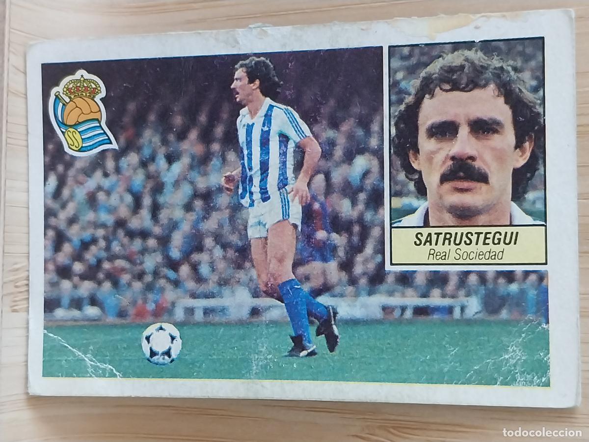 Cartes &agrave; collectionner de Football: SATRUSTEGUI REAL SOCIEDAD LIGA 1984 84 85 ED ESTE CROMO RECUPERADO ORIGINAL