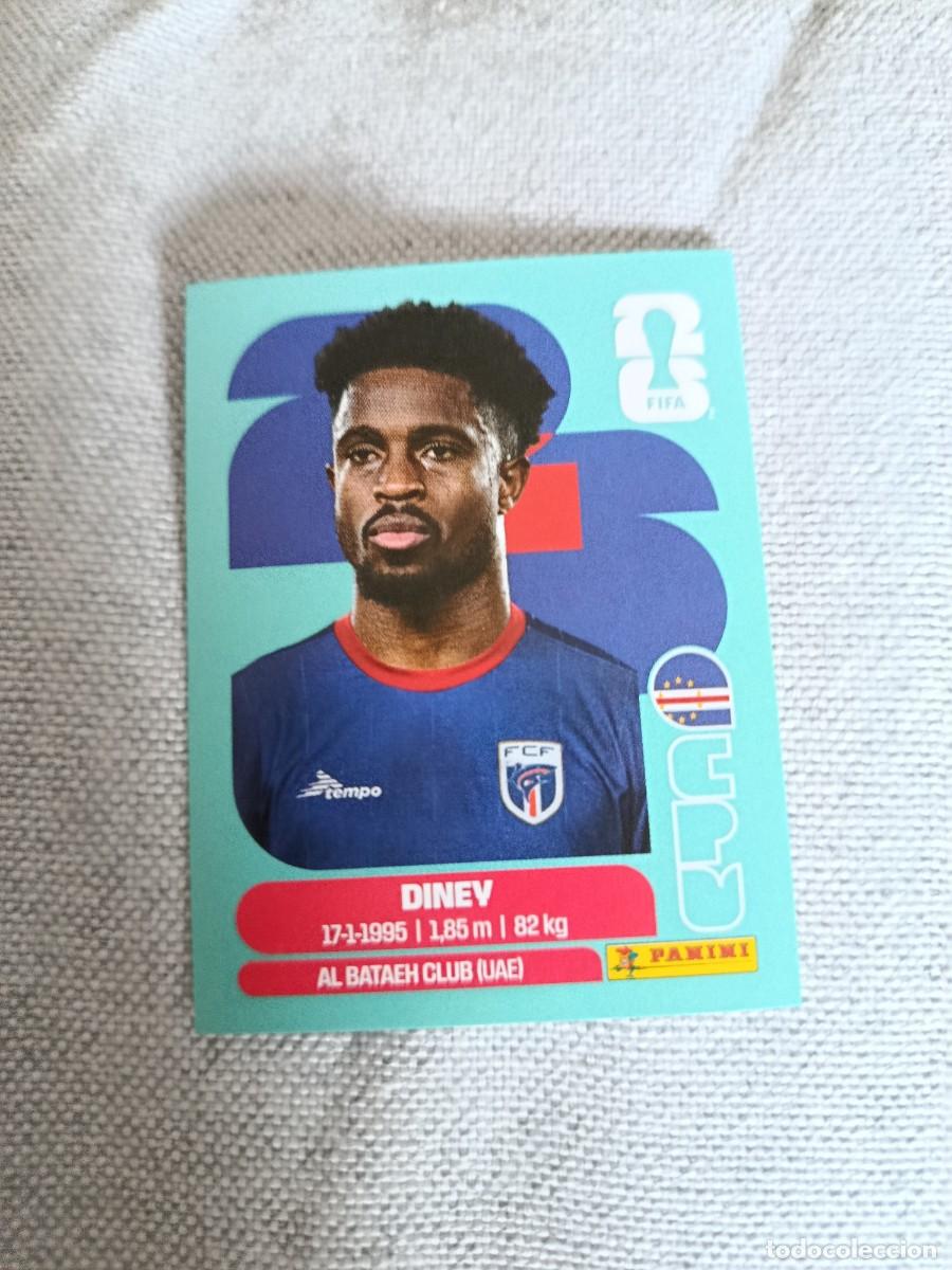 Cromos de F&uacute;tbol: Panini Mundial 2026 Estados Unidos-Mexico. 5- Diney. Cabo Verde. Nunca pegado.