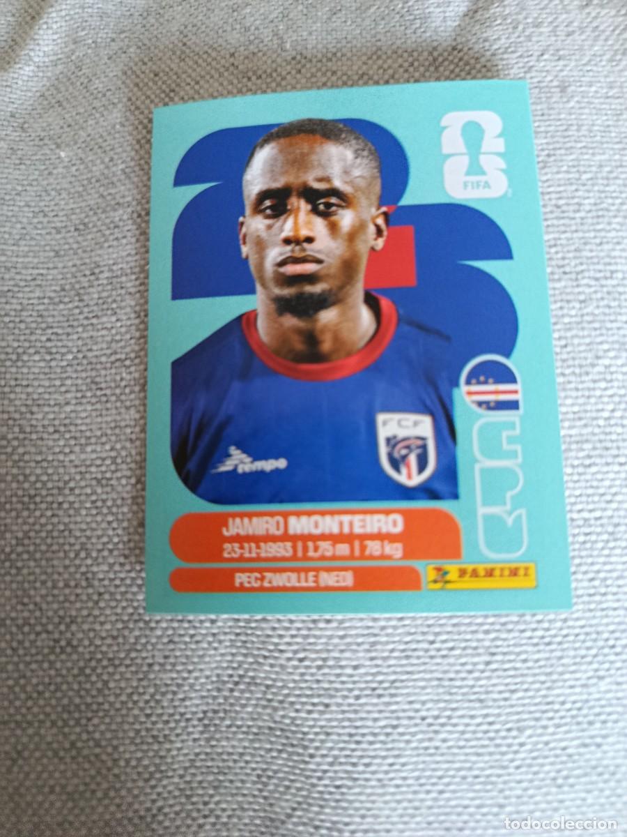 Cromos de F&uacute;tbol: Panini Mundial 2026 Estados Unidos-Mexico. 12- Monteiro. Cabo Verde. Nunca pegado.