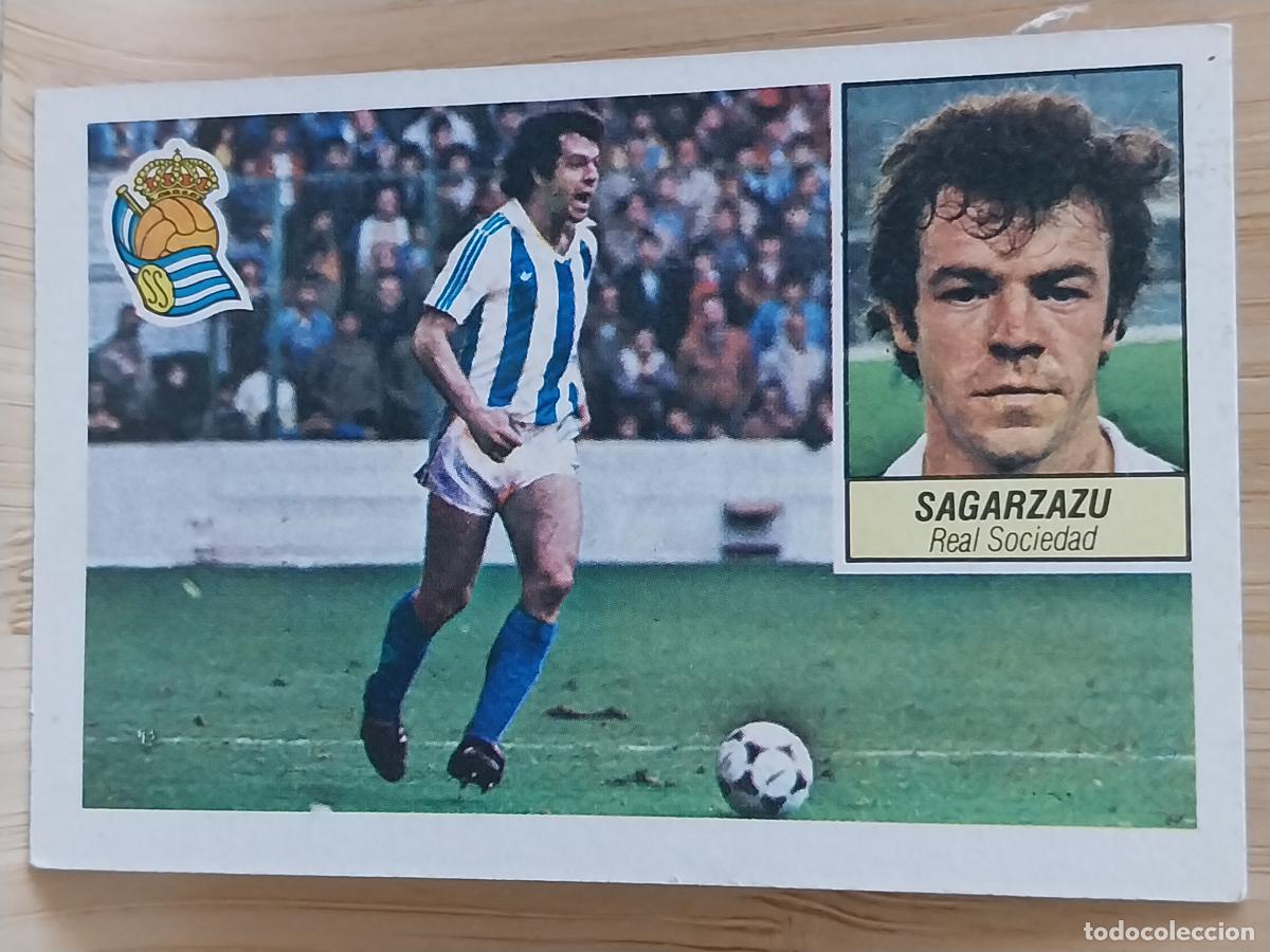Cromos de F&uacute;tbol: SAGARZAZU REAL SOCIEDAD LIGA 1984 84 85 ED ESTE CROMO RECUPERADO ORIGINAL *