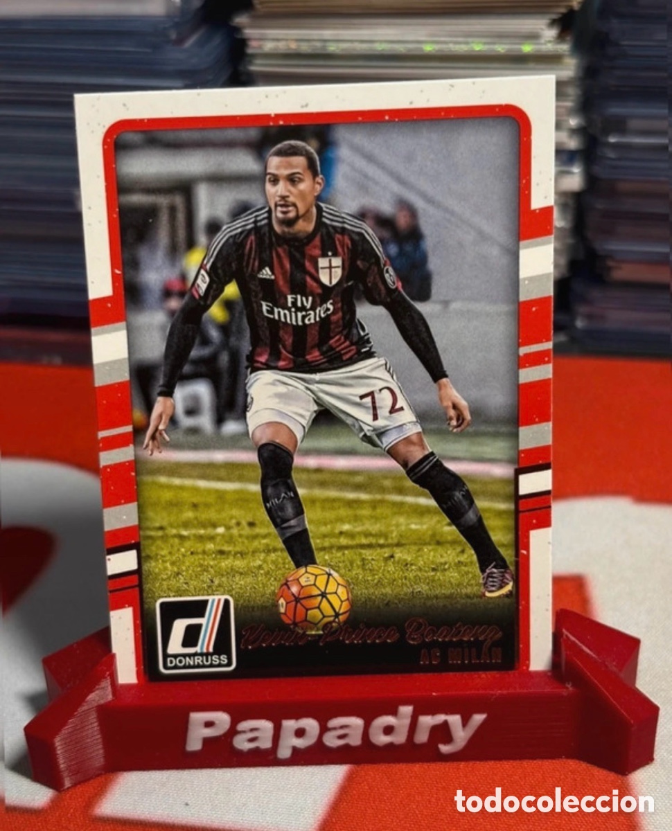 Cromos de F&uacute;tbol: 2016-17 Panini Donruss Kevin-Prince Boateng #5 AC Milan