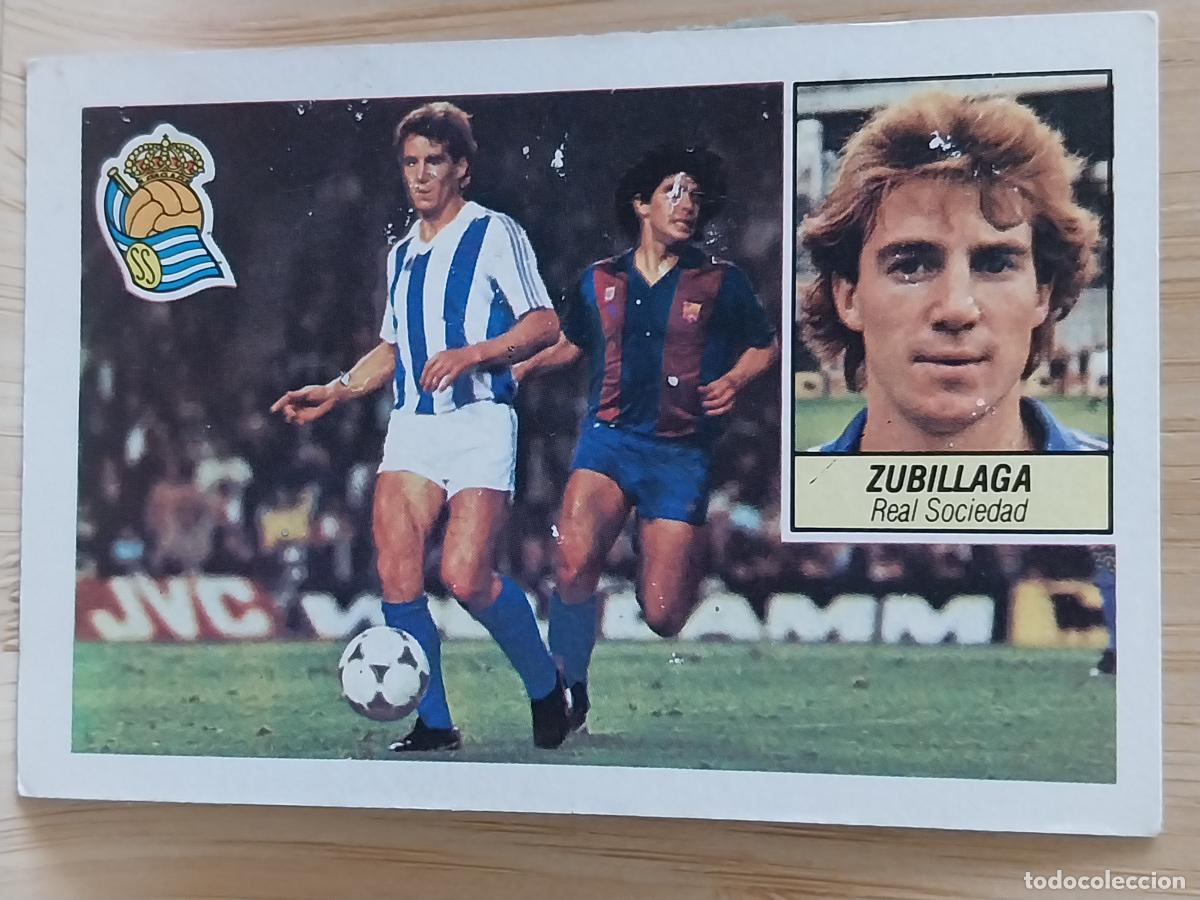 Cromos de F&uacute;tbol: ZUBILLAGA REAL SOCIEDAD LIGA 1984 84 85 ED ESTE CROMO RECUPERADO ORIGINAL *