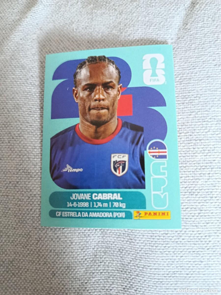 Cromos de F&uacute;tbol: Panini Mundial 2026 Estados Unidos-Mexico. 16- Cabral. Cabo Verde. Nunca pegado.