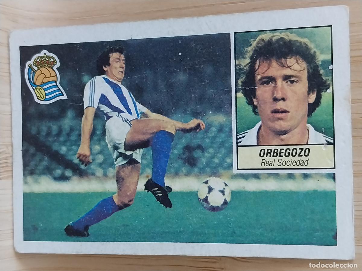 Cromos de F&uacute;tbol: ORBEGOZO REAL SOCIEDAD LIGA 1984 84 85 ED ESTE CROMO RECUPERADO ORIGINAL *