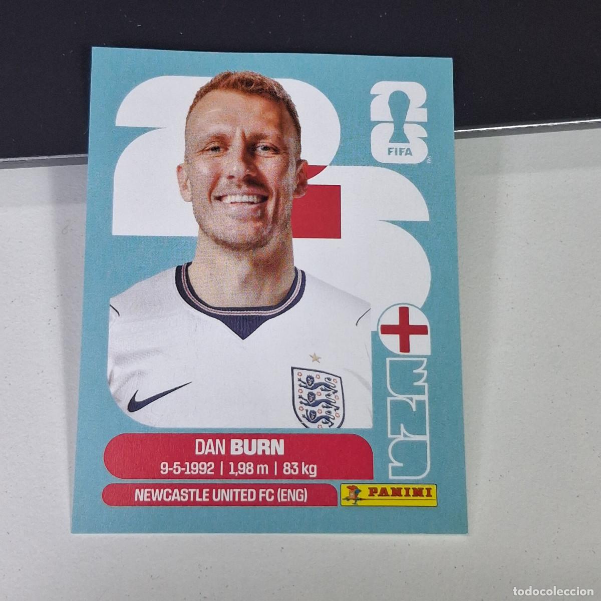 Cromos de F&uacute;tbol: A27 ENG8 DAN BURN 8 INGLATERRA ENGLAND ENG MUNDIAL FIFA WORLD CUP 2026 STICKER PANINI