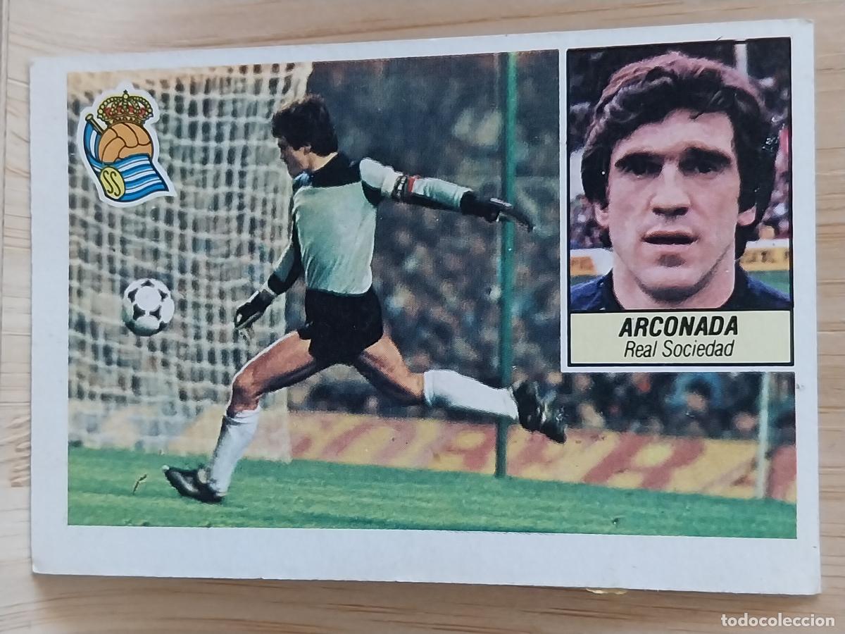 Cromos de Futebol: ARCONADA REAL SOCIEDAD LIGA 1984 84 85 ED ESTE CROMO RECUPERADO ORIGINAL *