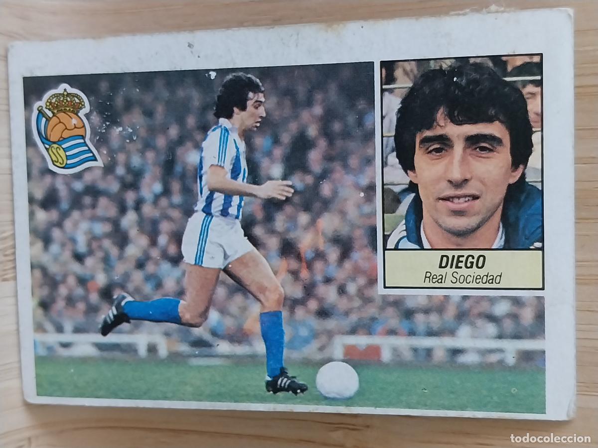 Cromos de Futebol: DIEGO REAL SOCIEDAD LIGA 1984 84 85 ED ESTE CROMO RECUPERADO ORIGINAL *