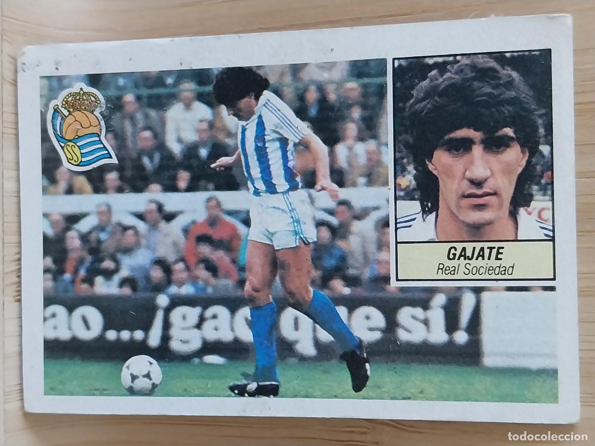 Cromos de Futebol: GAJATE REAL SOCIEDAD LIGA 1984 84 85 ED ESTE CROMO RECUPERADO ORIGINAL *