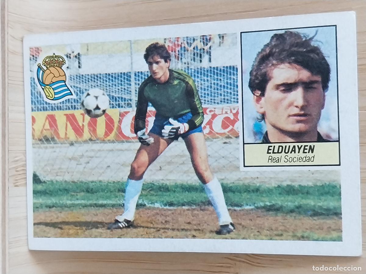 Cromos de Futebol: ELDUAYEN REAL SOCIEDAD LIGA 1984 84 85 ED ESTE CROMO RECUPERADO ORIGINAL *