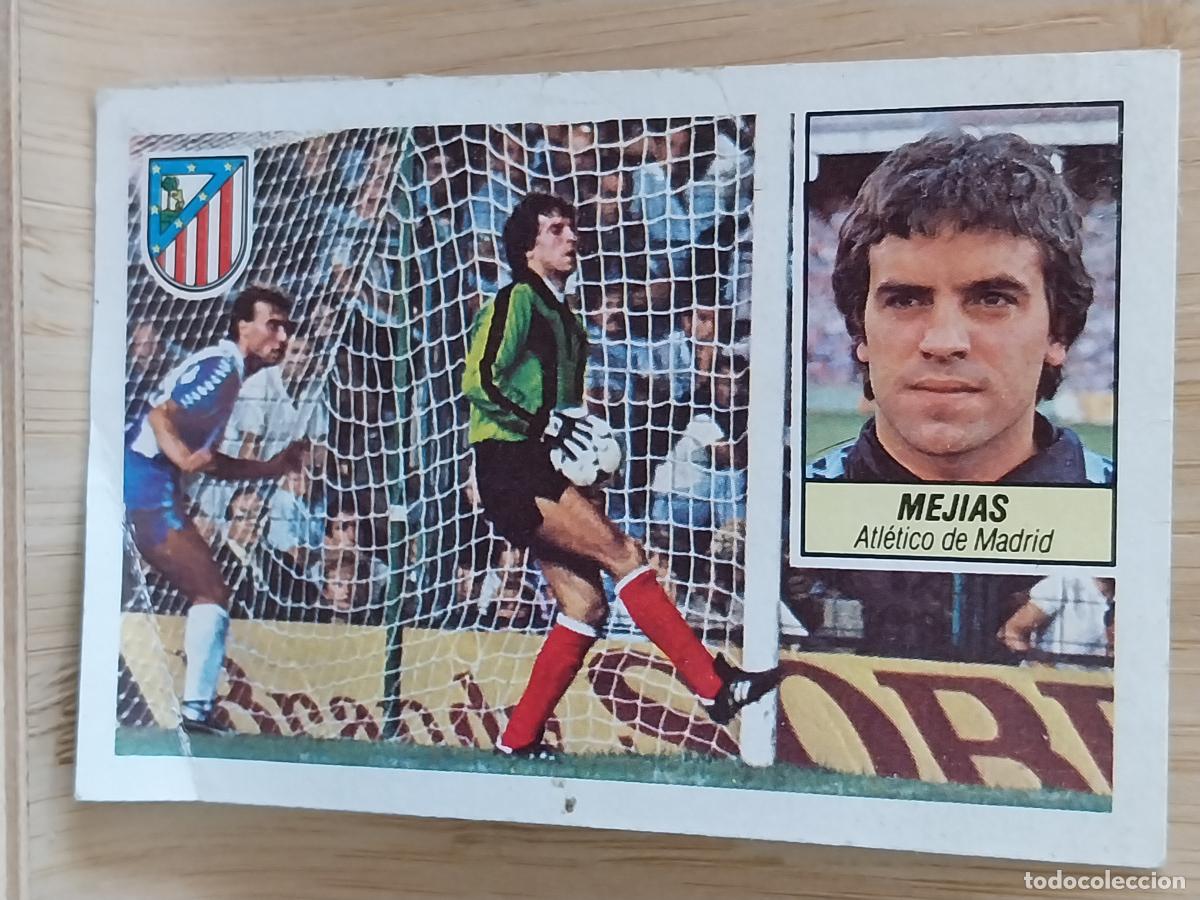 Cromos de F&uacute;tbol: MEJIAS AT ATLETICO MADRID LIGA 1984 84 85 ED ESTE CROMO RECUPERADO ORIGINAL *