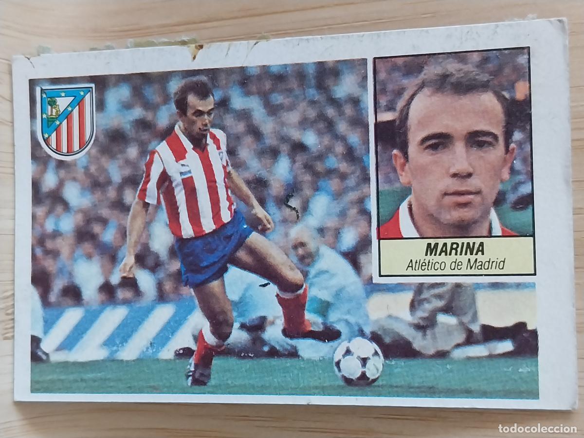 Cromos de F&uacute;tbol: MARINA AT ATLETICO MADRID LIGA 1984 84 85 ED ESTE CROMO RECUPERADO ORIGINAL *
