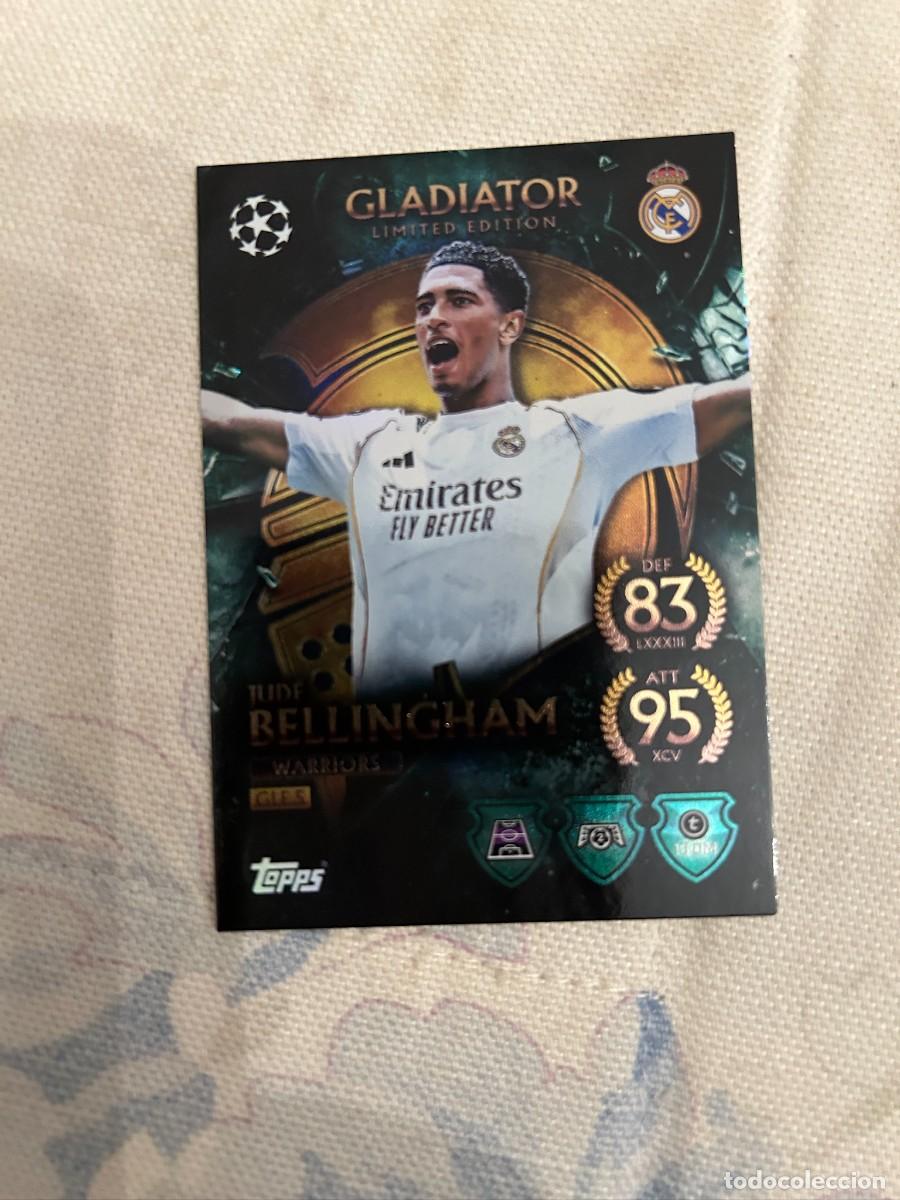Cromos de F&uacute;tbol: BELLINGHAM MATCH ATTAX GLADIATOR BUEN ESTADO