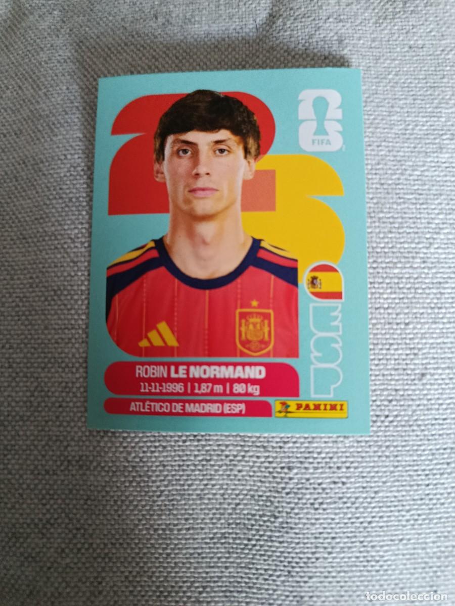 Cromos de F&uacute;tbol: Panini Mundial 2026 Estados Unidos-Mexico. 3- Le Normand. Espa&ntilde;a. Nunca pegado.