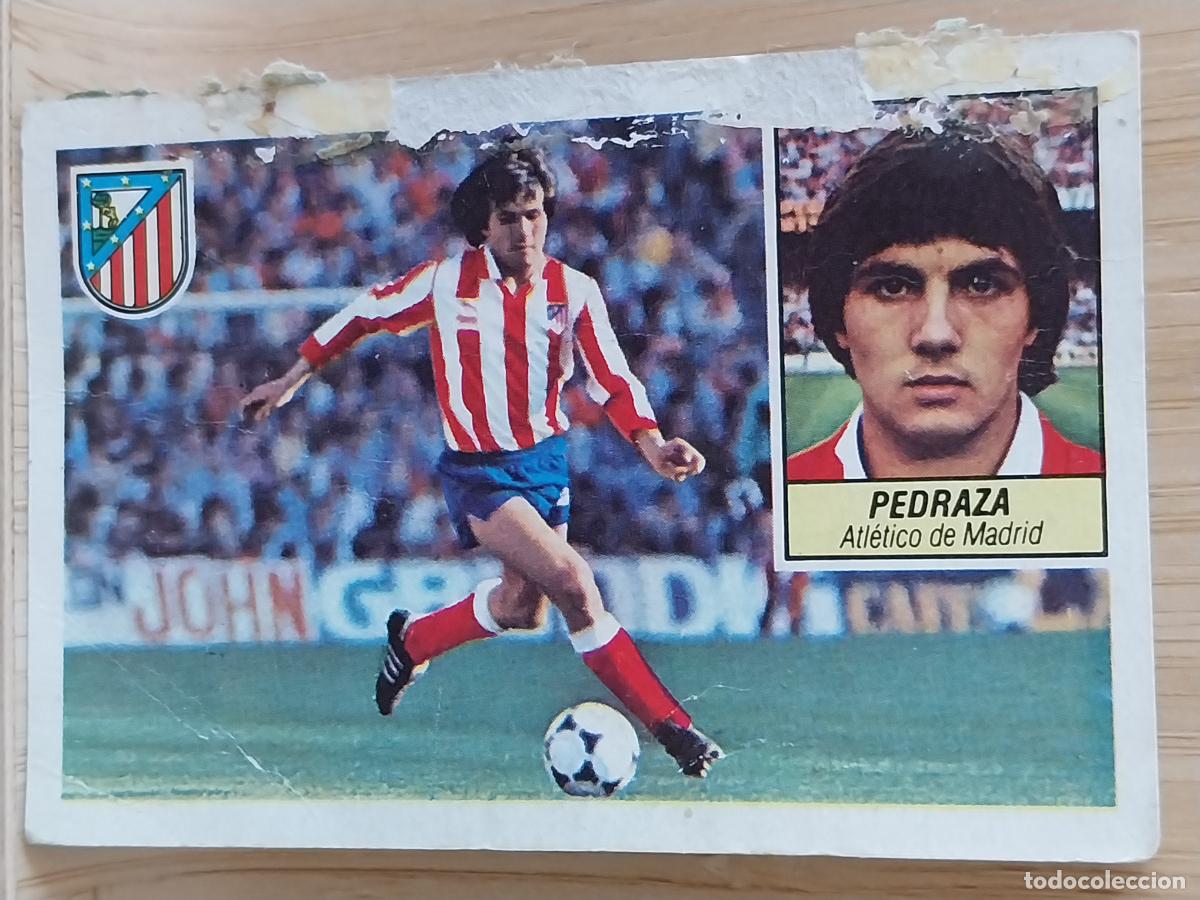 Cromos de F&uacute;tbol: PEDRAZA AT ATLETICO MADRID LIGA 1984 84 85 ED ESTE CROMO RECUPERADO ORIGINAL *