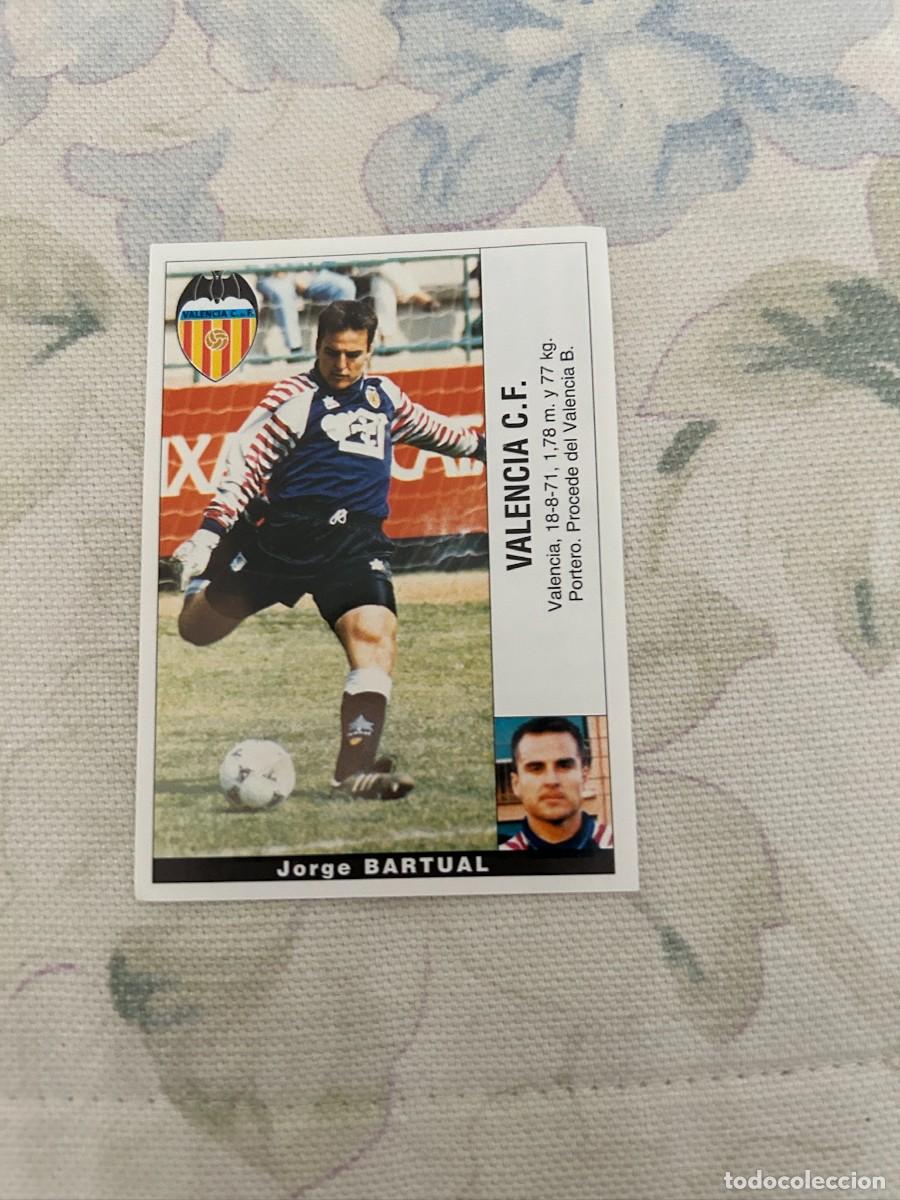 Fu&szlig;ball-Sticker: BARTUAL VALENCIA LIGA 95 96 PANINI NUEVO