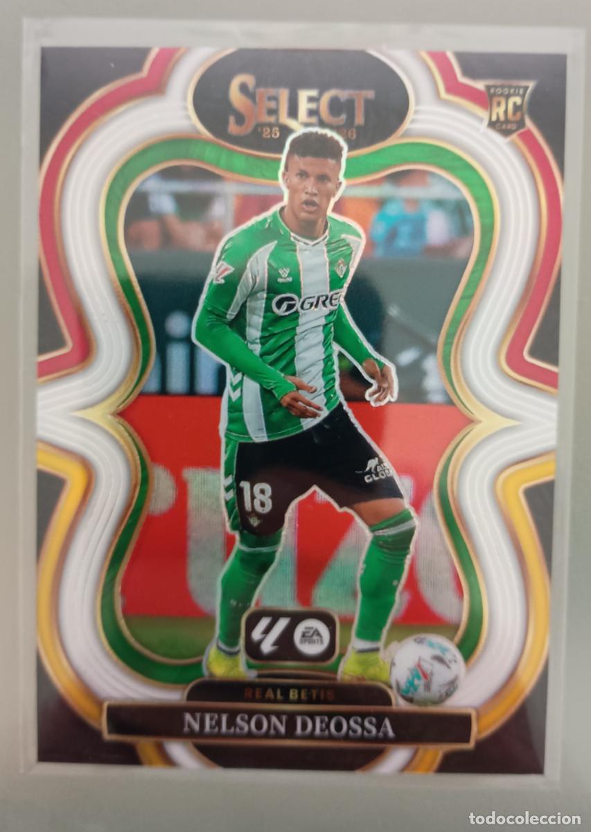 Football Stickers: 144-Nelson Deossa (Real Betis) Mezzanine. Panini Select La Liga 2025-26 (Multicolor)