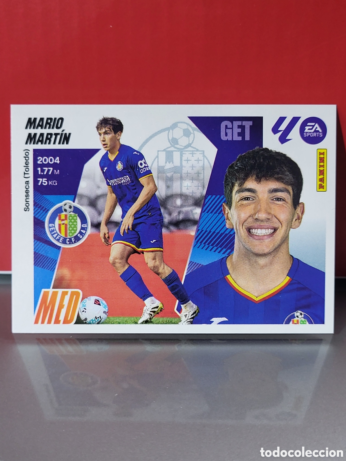 Football Stickers: MARIO MARTIN GETAFE CF N&ordm; 12 CROMO LIGA ESTE 2025-2026 25 26 PANINI