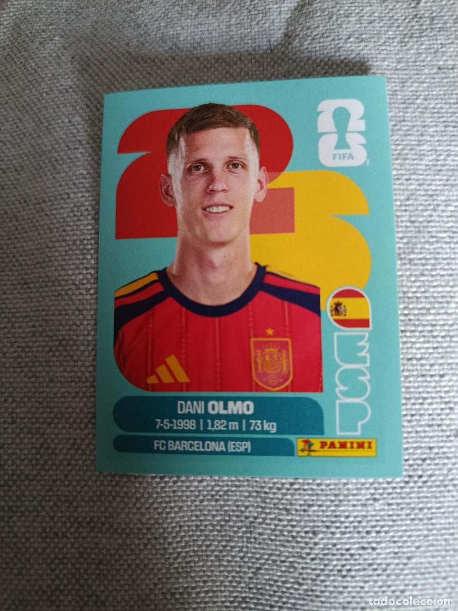Football Stickers: Panini Mundial 2026 Estados Unidos-Mexico. 16- Dani Olmo. Espa&ntilde;a. Nunca pegado.