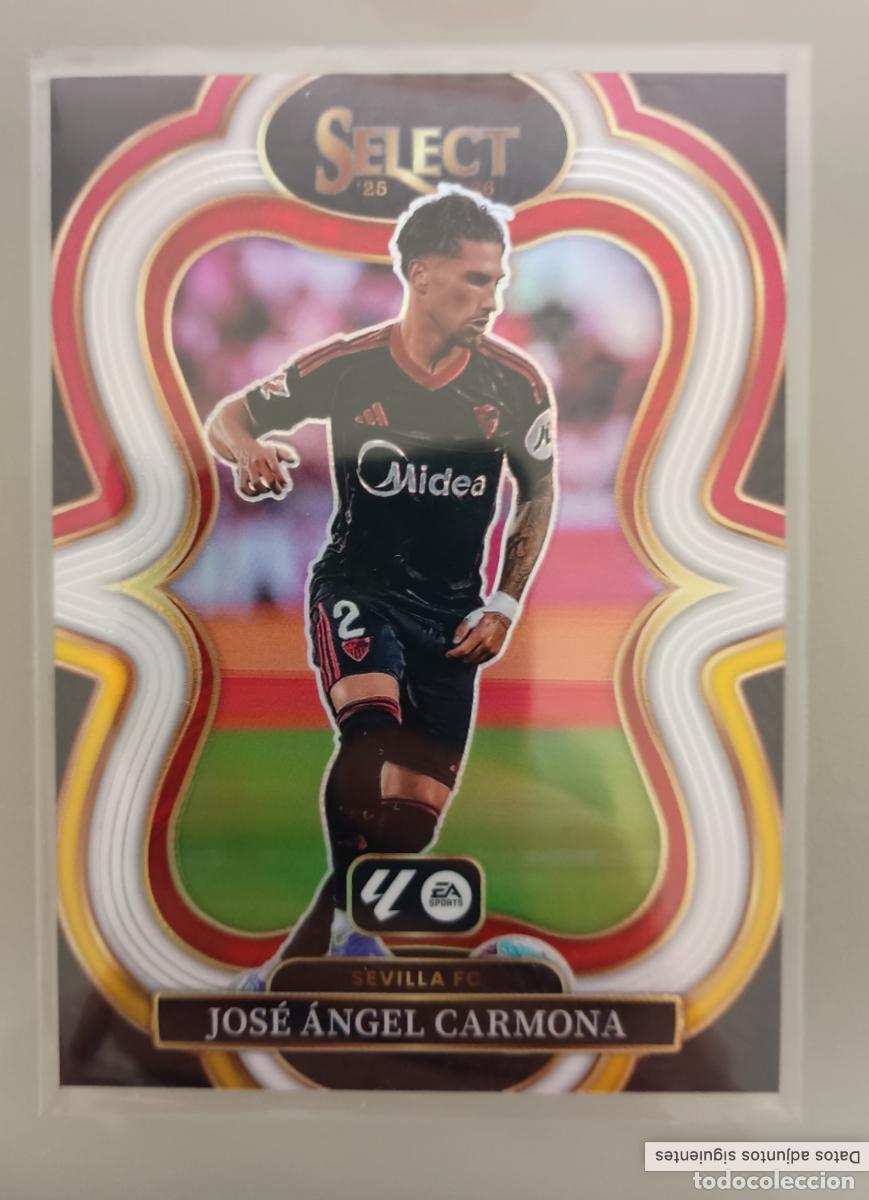 Football Stickers: 191-Jos&eacute; &Aacute;ngel Carmona (Sevilla F. C.) Mezzanine. Panini Select La Liga 2025-26 (Multicolor)