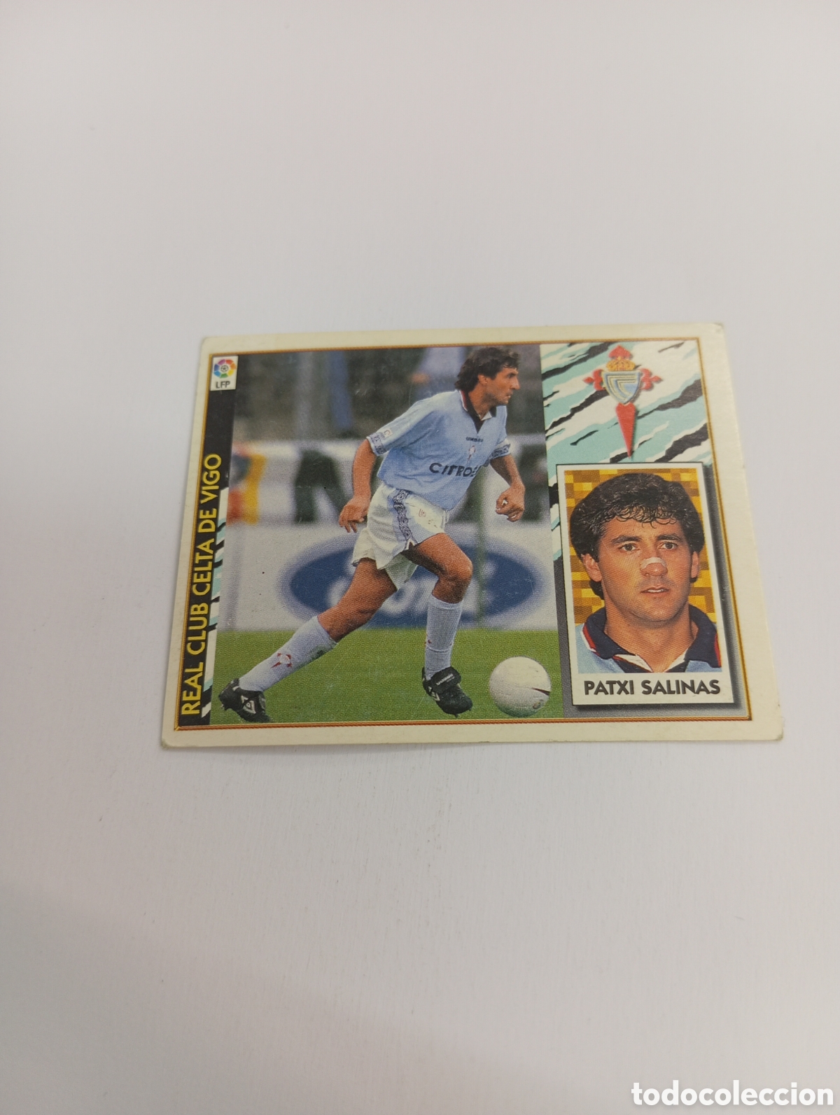 Cartes &agrave; collectionner de Football: PATXI SALINAS Celta de Vigo Liga Este 1997 1998 NUEVO SIN PEGAR 97 98