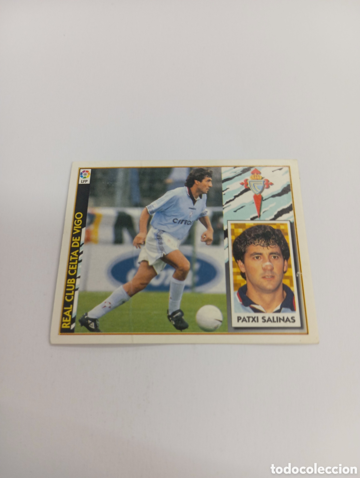 Cartes &agrave; collectionner de Football: PATXI SALINAS Celta de Vigo Liga Este 1997 1998 NUEVO SIN PEGAR 97 98
