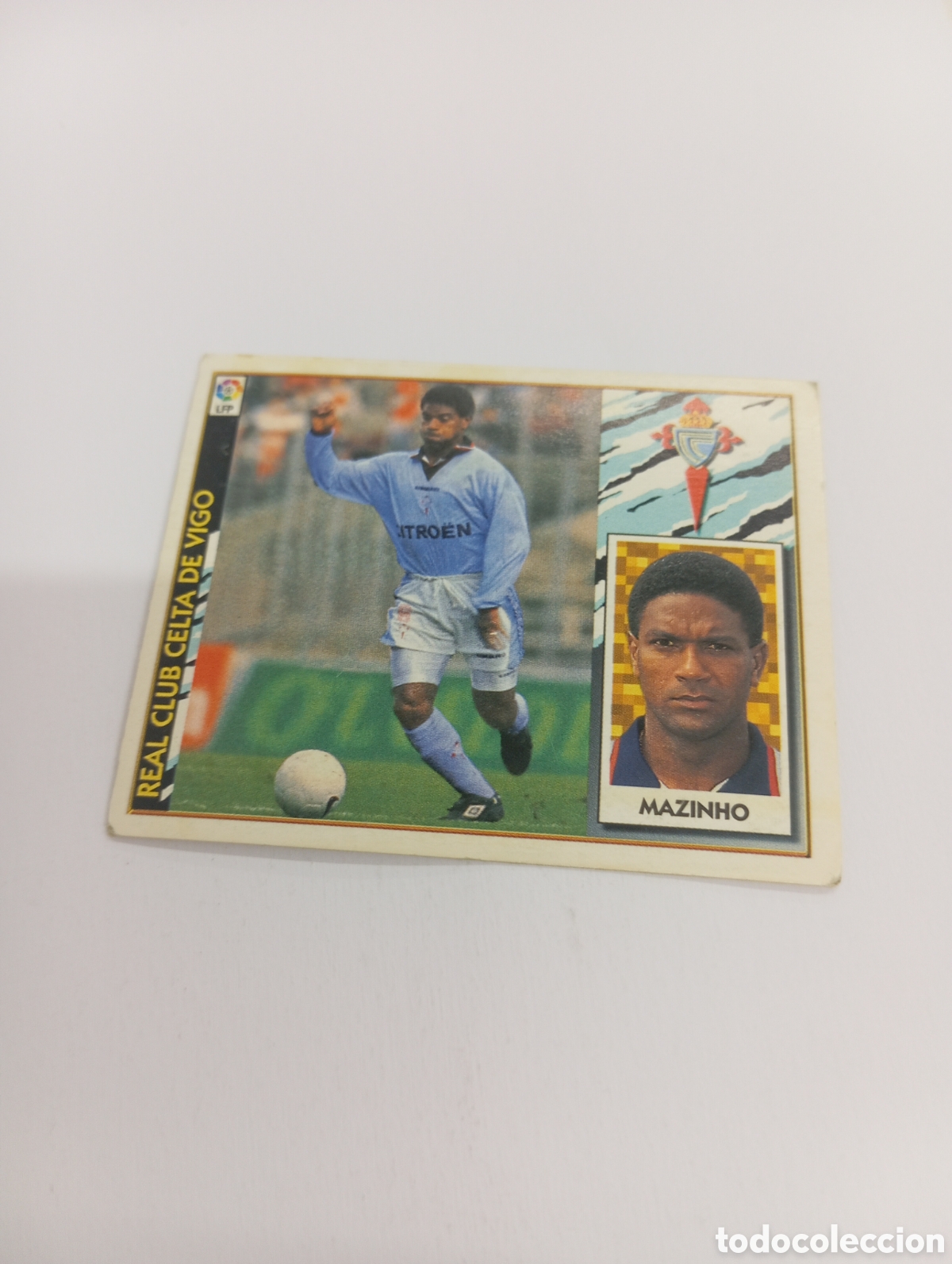 Cartes &agrave; collectionner de Football: MAZINHO Celta de Vigo Liga Este 1997 1998 NUEVO SIN PEGAR 97 98