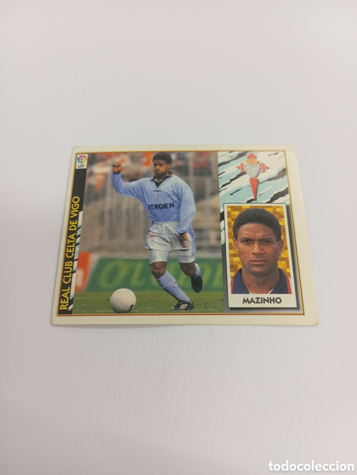 Cartes &agrave; collectionner de Football: MAZINHO Celta de Vigo Liga Este 1997 1998 NUEVO SIN PEGAR 97 98