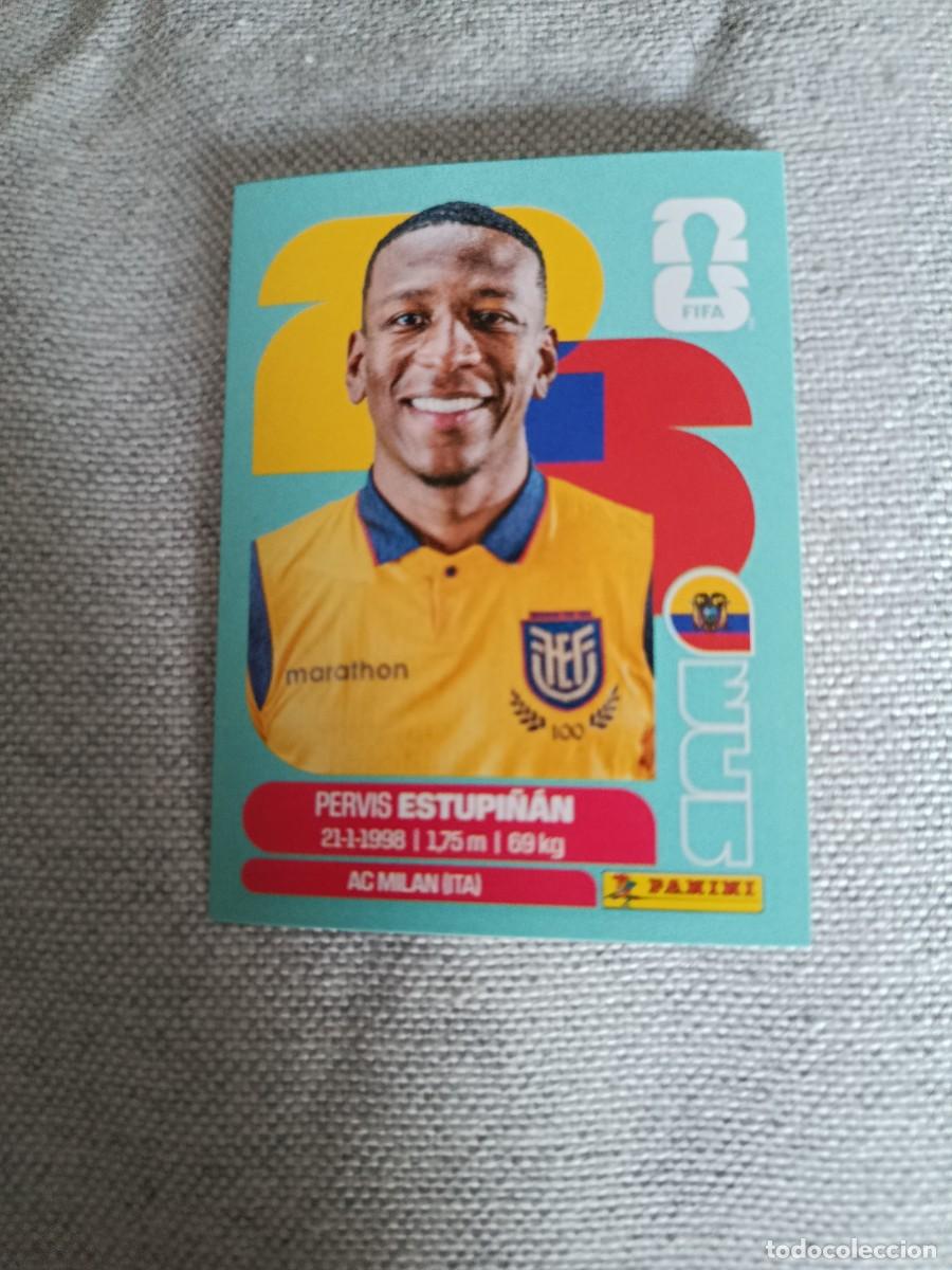 Cartes &agrave; collectionner de Football: Panini Mundial 2026 Estados Unidos-Mexico. 5- Estupi&ntilde;&aacute;n. Ecuador. Nunca pegado.