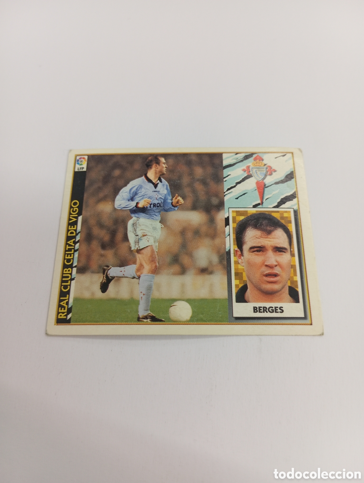 Cartes &agrave; collectionner de Football: BERGES Celta de Vigo Liga Este 1997 1998 NUEVO SIN PEGAR 97 98