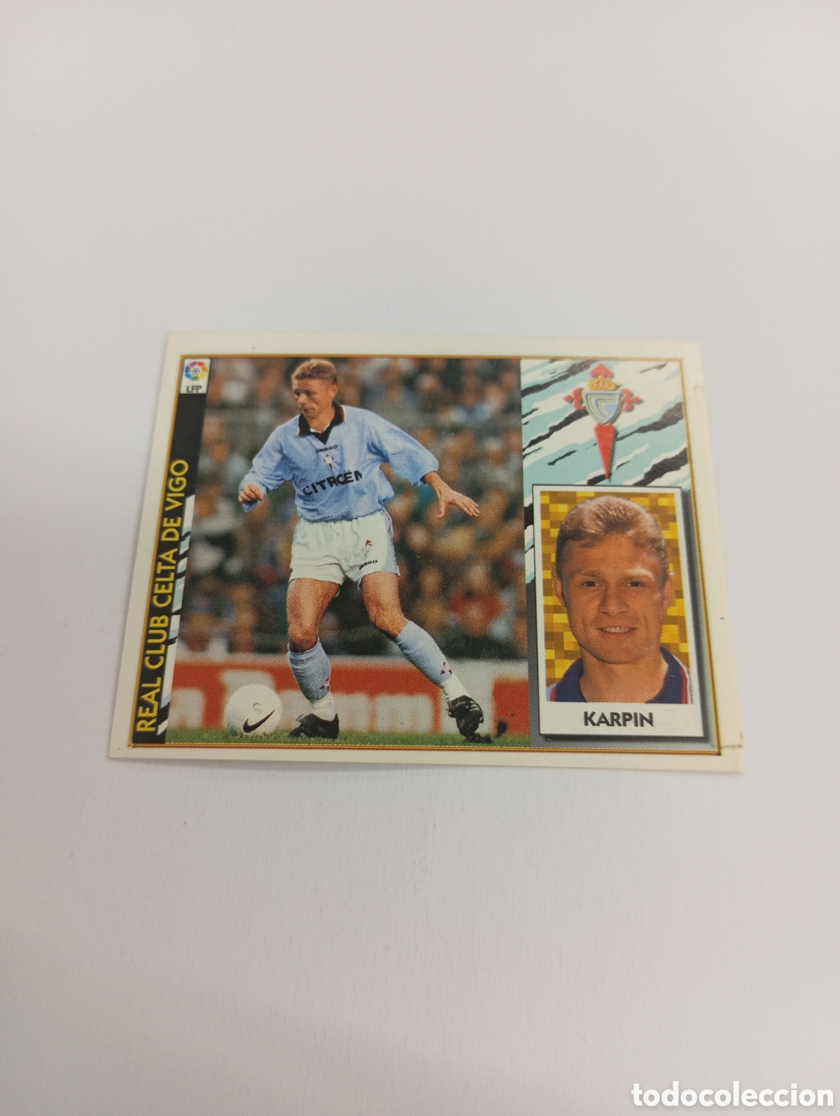 Cromos de F&uacute;tbol: KARPIN COLOCA Celta de Vigo Liga Este 1997 1998 NUEVO SIN PEGAR 97 98