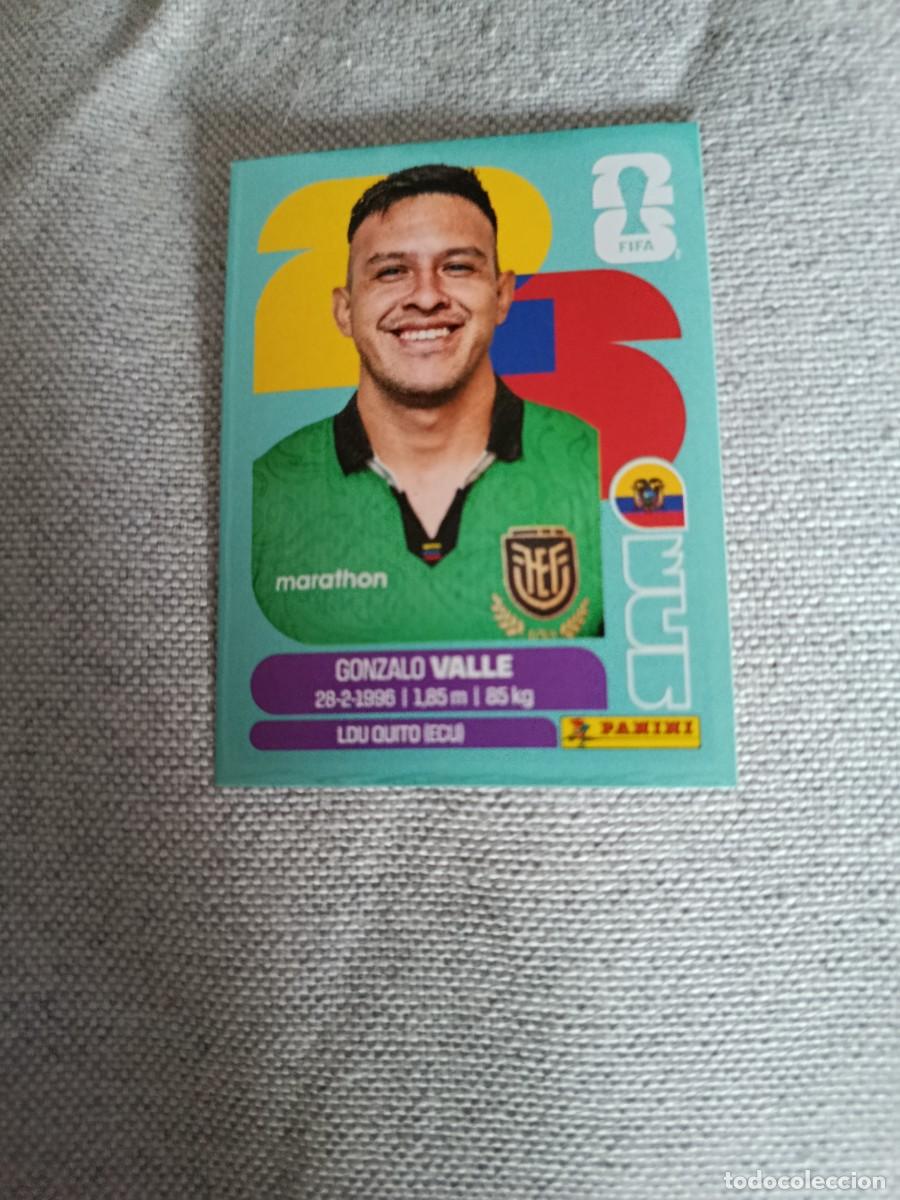 Cromos de F&uacute;tbol: Panini Mundial 2026 Estados Unidos-Mexico. 3- Valle. Ecuador. Nunca pegado.