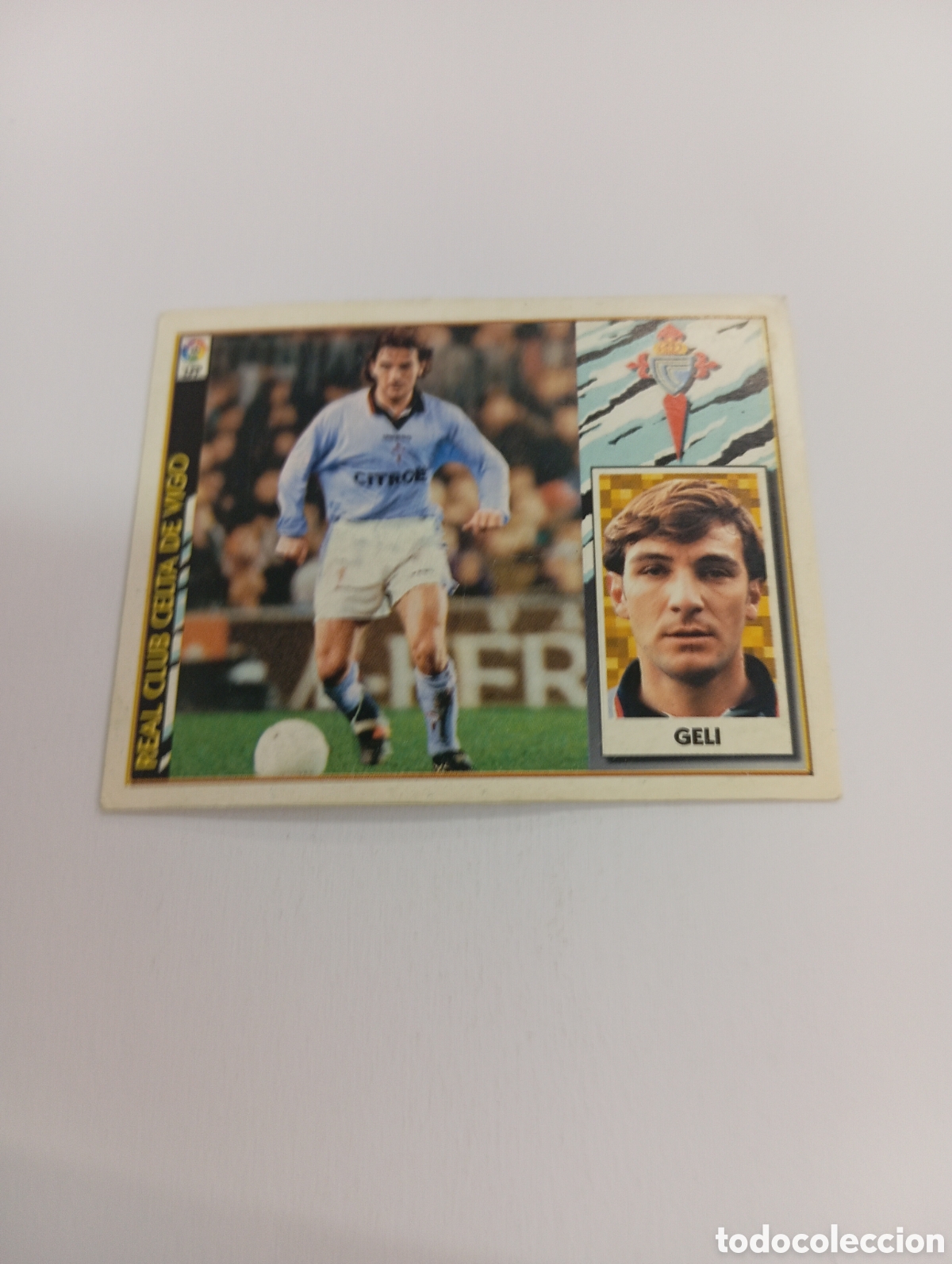 Cromos de F&uacute;tbol: GELI Celta de Vigo Liga Este 1997 1998 NUEVO SIN PEGAR 97 98