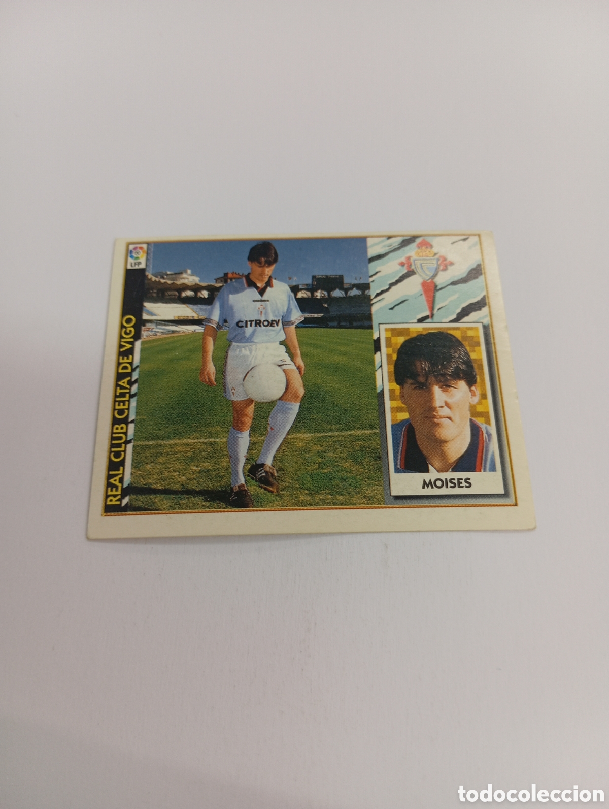 Cromos de F&uacute;tbol: MOISES Celta de Vigo Liga Este 1997 1998 NUEVO SIN PEGAR 97 98