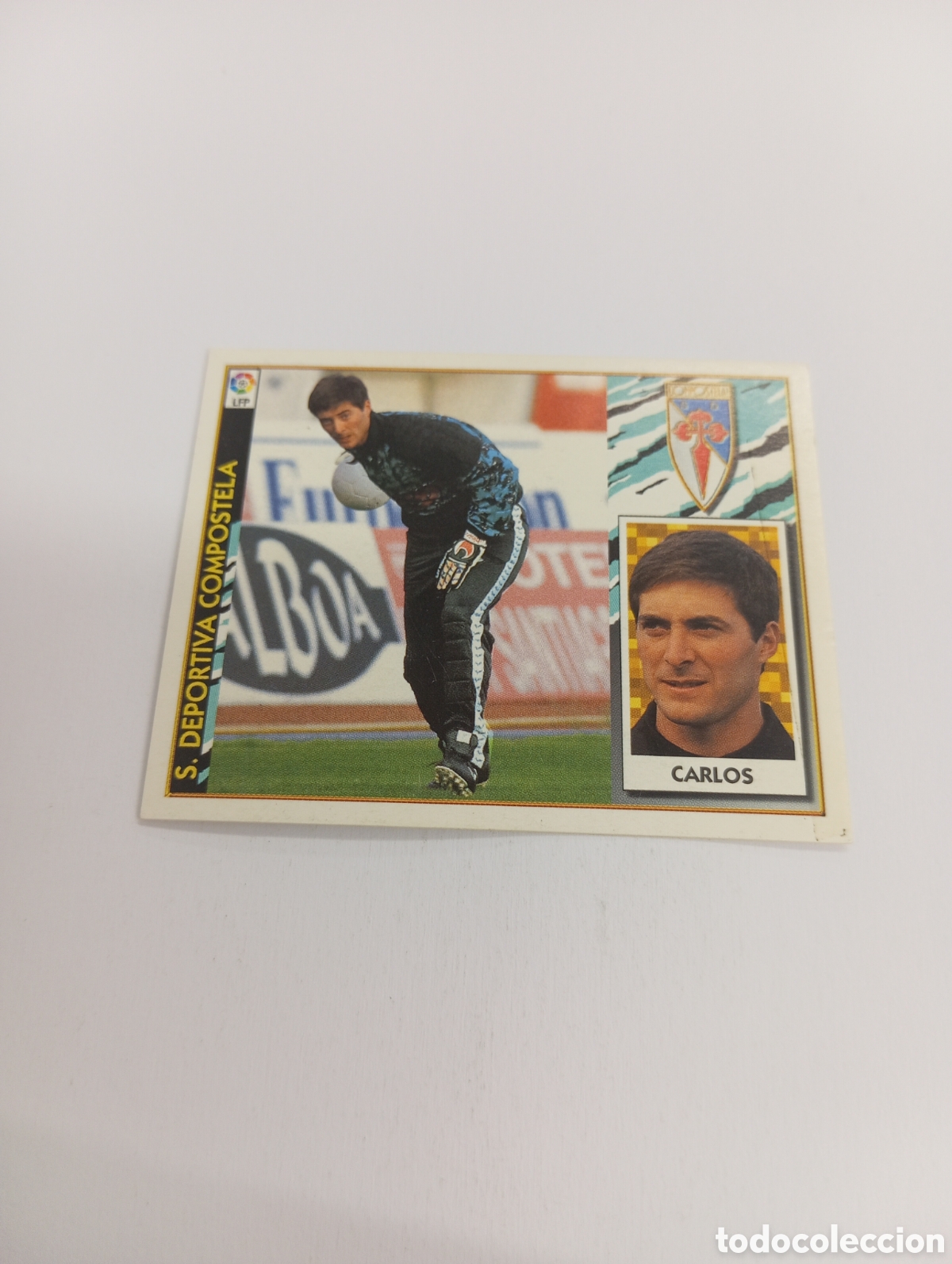 Cromos de F&uacute;tbol: CARLOS COLOCA Compostela Liga Este 1997 1998 NUEVO SIN PEGAR 97 98