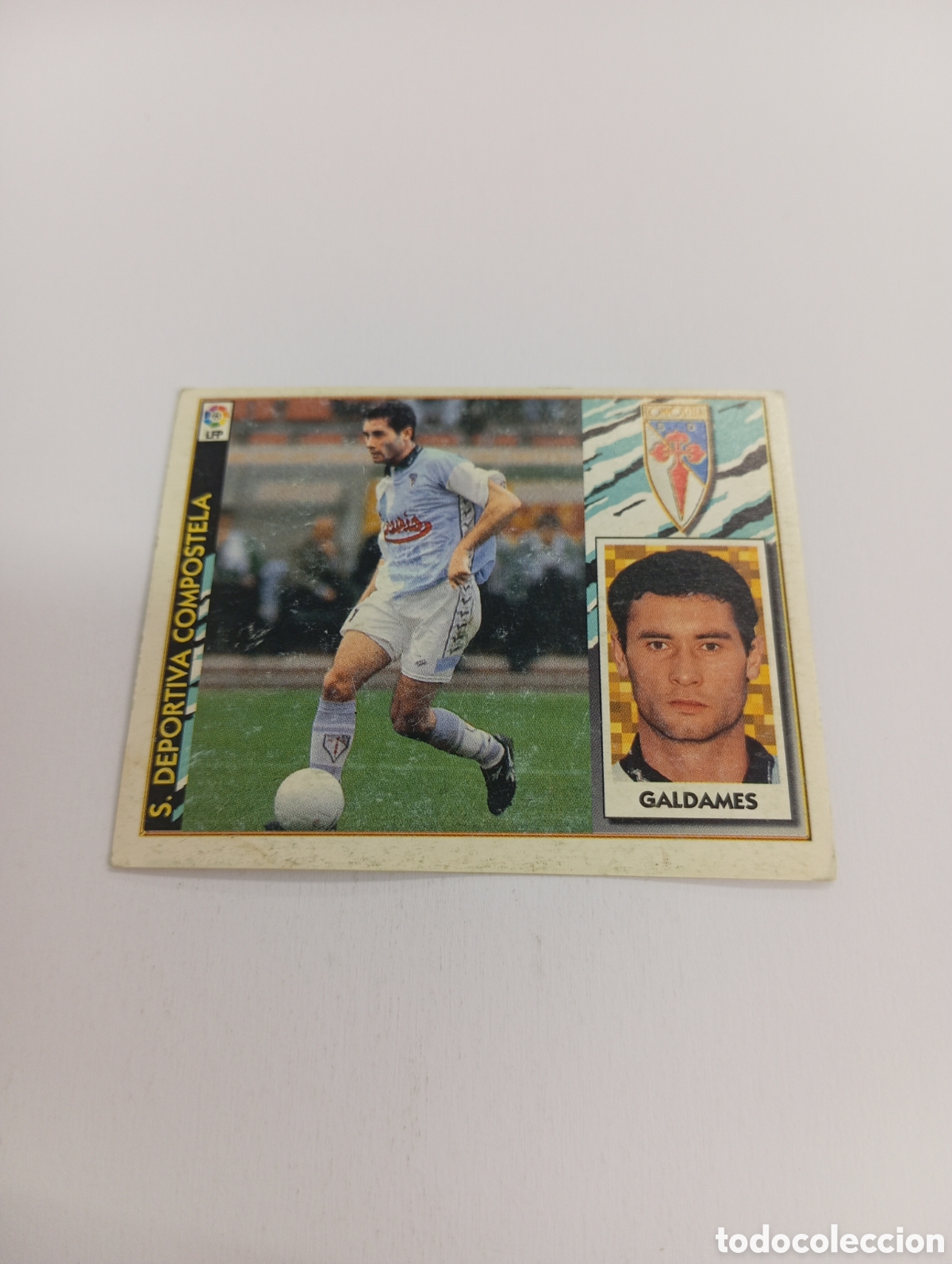 Cromos de F&uacute;tbol: GALDAMES BAJA Compostela Liga Este 1997 1998 NUEVO SIN PEGAR 97 98