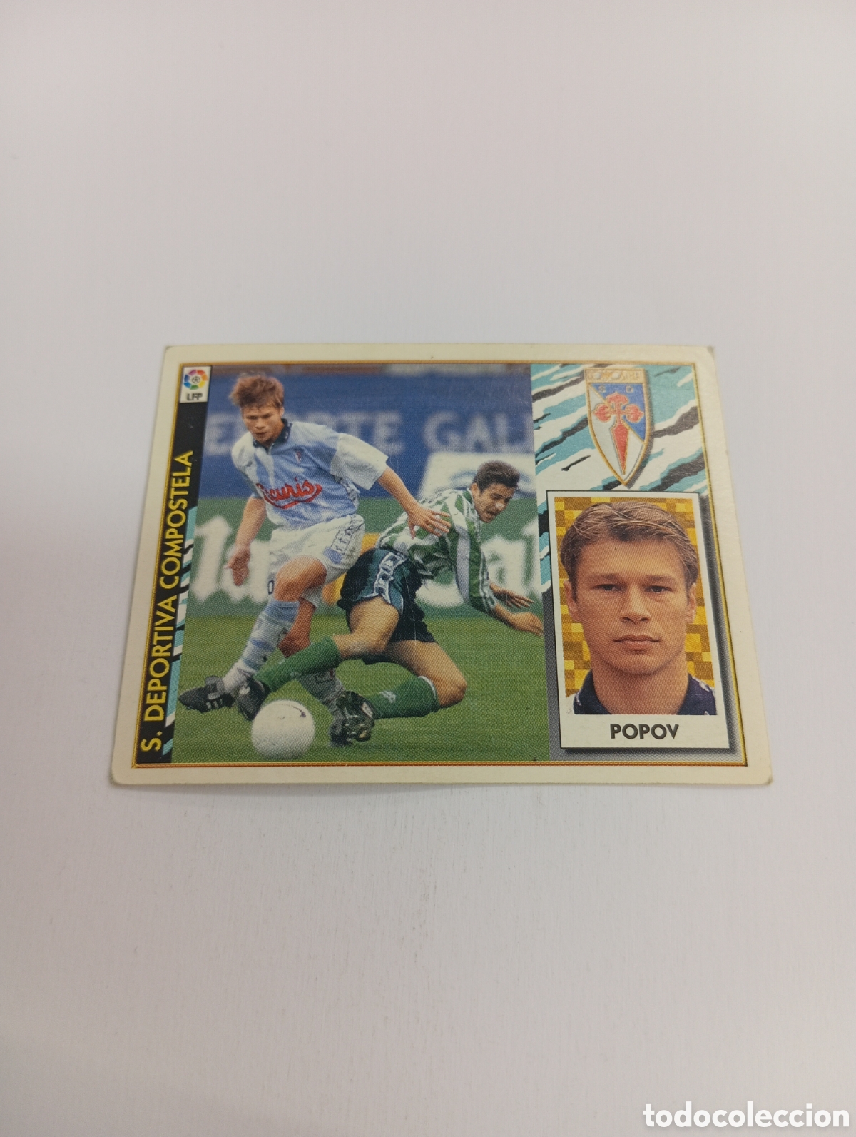 Cromos de F&uacute;tbol: POPOV Compostela Liga Este 1997 1998 NUEVO SIN PEGAR 97 98