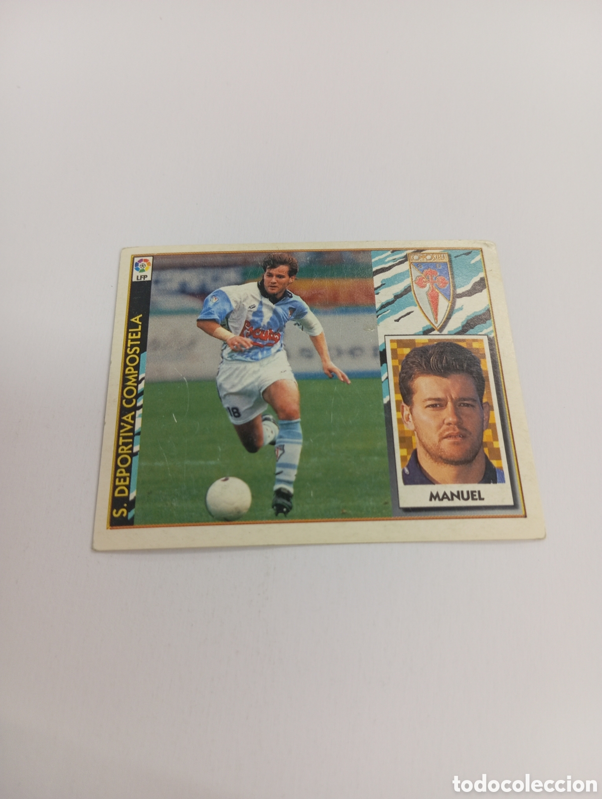Cromos de F&uacute;tbol: MANUEL Compostela Liga Este 1997 1998 NUEVO SIN PEGAR 97 98