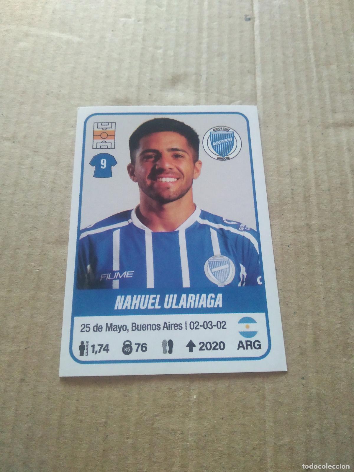 Cromos de F&uacute;tbol: 217 NAHUEL ULARIAGA GODOY CRUZ CROMO FUTBOL ARGENTINO PANINI LIGA ARGENTINA 2023