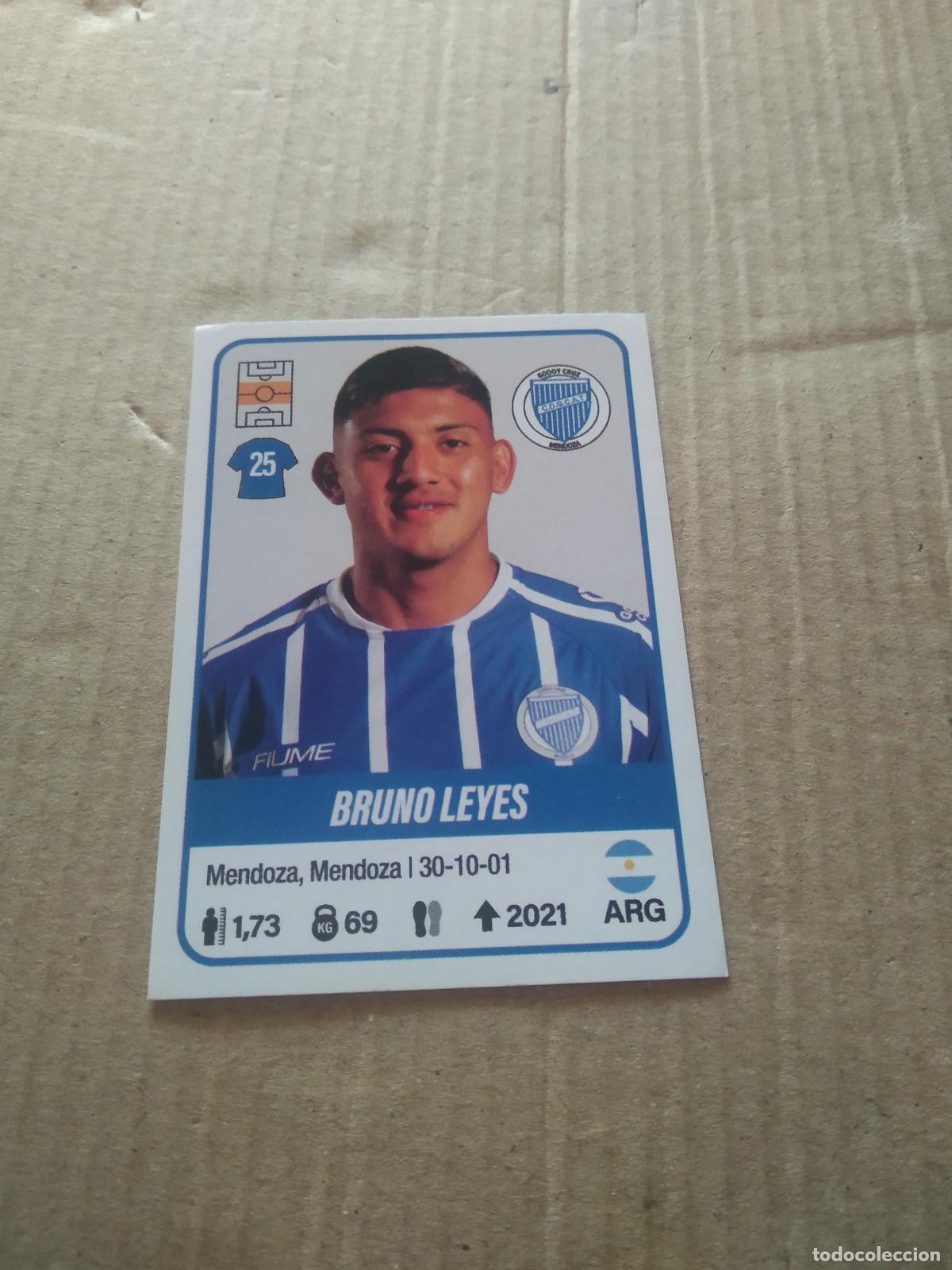 Cromos de F&uacute;tbol: 219 BRUNO LEYES GODOY CRUZ CROMO FUTBOL ARGENTINO PANINI LIGA ARGENTINA 2023