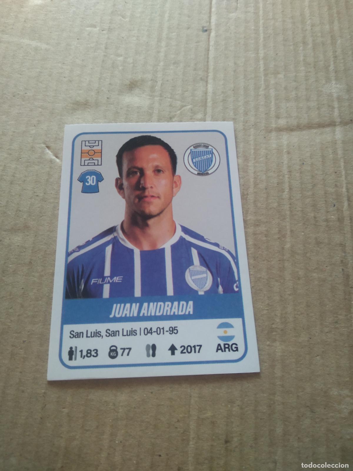 Cromos de F&uacute;tbol: 220 JUAN ANDRADA GODOY CRUZ CROMO FUTBOL ARGENTINO PANINI LIGA ARGENTINA 2023