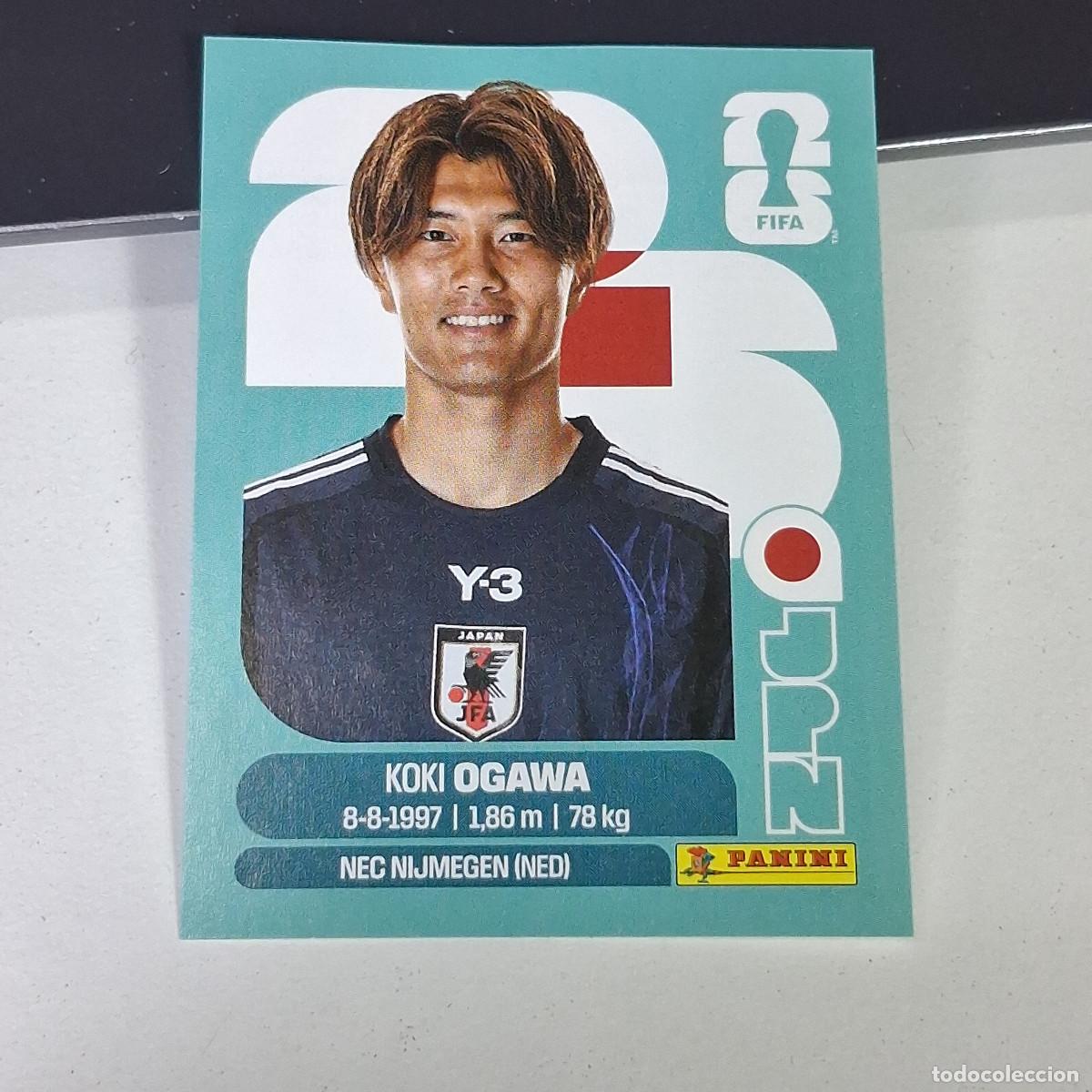 Cromos de F&uacute;tbol: A27 JPN19 KOKI OGAWA 19 JAP&Oacute;N JAPAN JPN MUNDIAL FIFA WORLD CUP 2026 STICKER PANINI