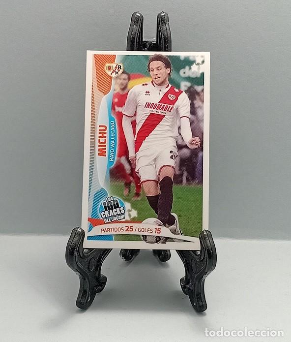 Cromos de F&uacute;tbol: MICHU RAYO VALLECANO CROMO LOS 100 CRACKS DEL JUG&Oacute;N PANINI 2014 2015 14 15 NUEVO NUNCA PEGADO