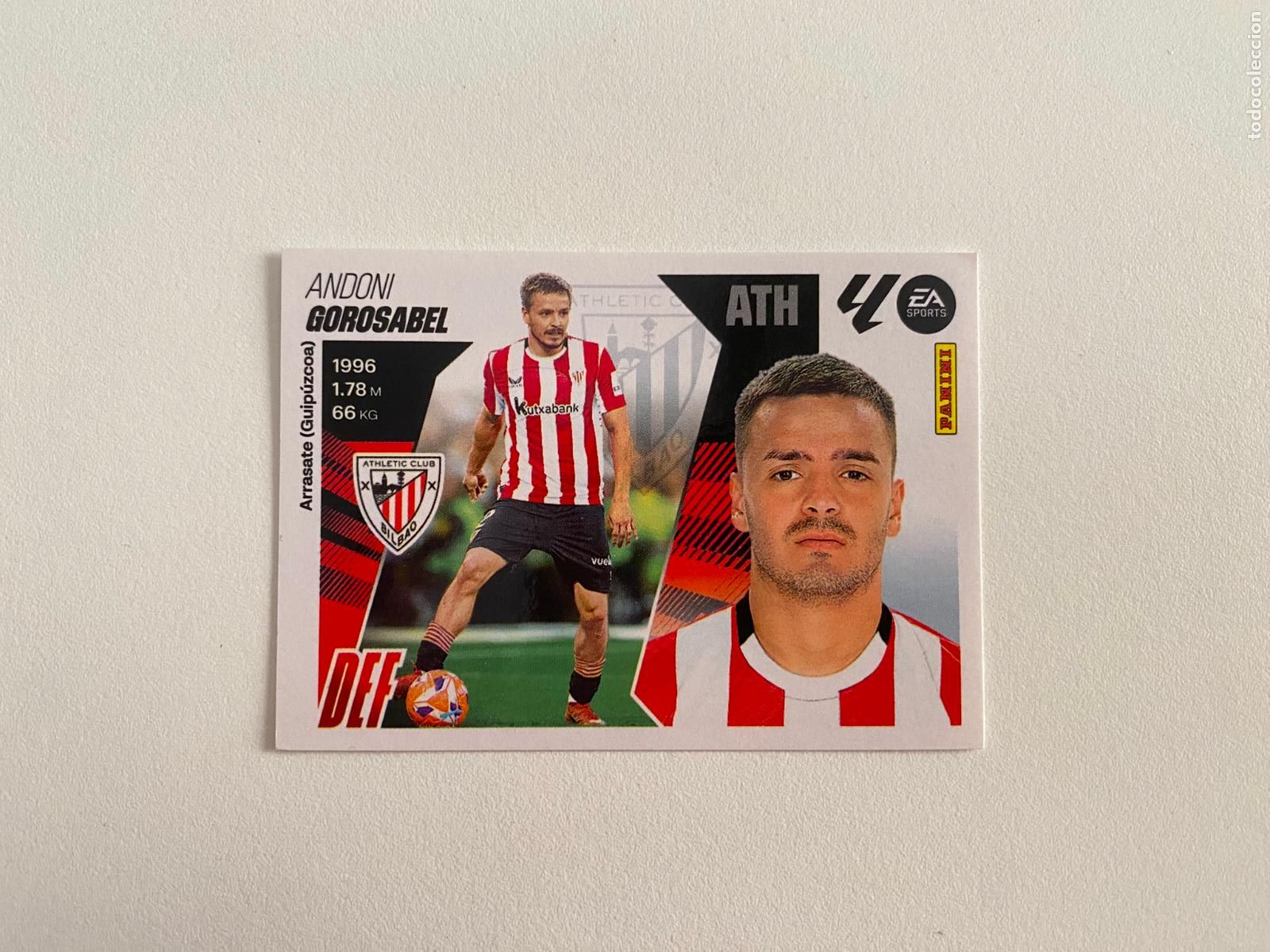 Cromos de F&uacute;tbol: LALIGA ESTE 2025 2026 EA SPORTS 25 26 ALBUM PANINI LIGA N 5A ATHLETIC CLUB GOROSABEL