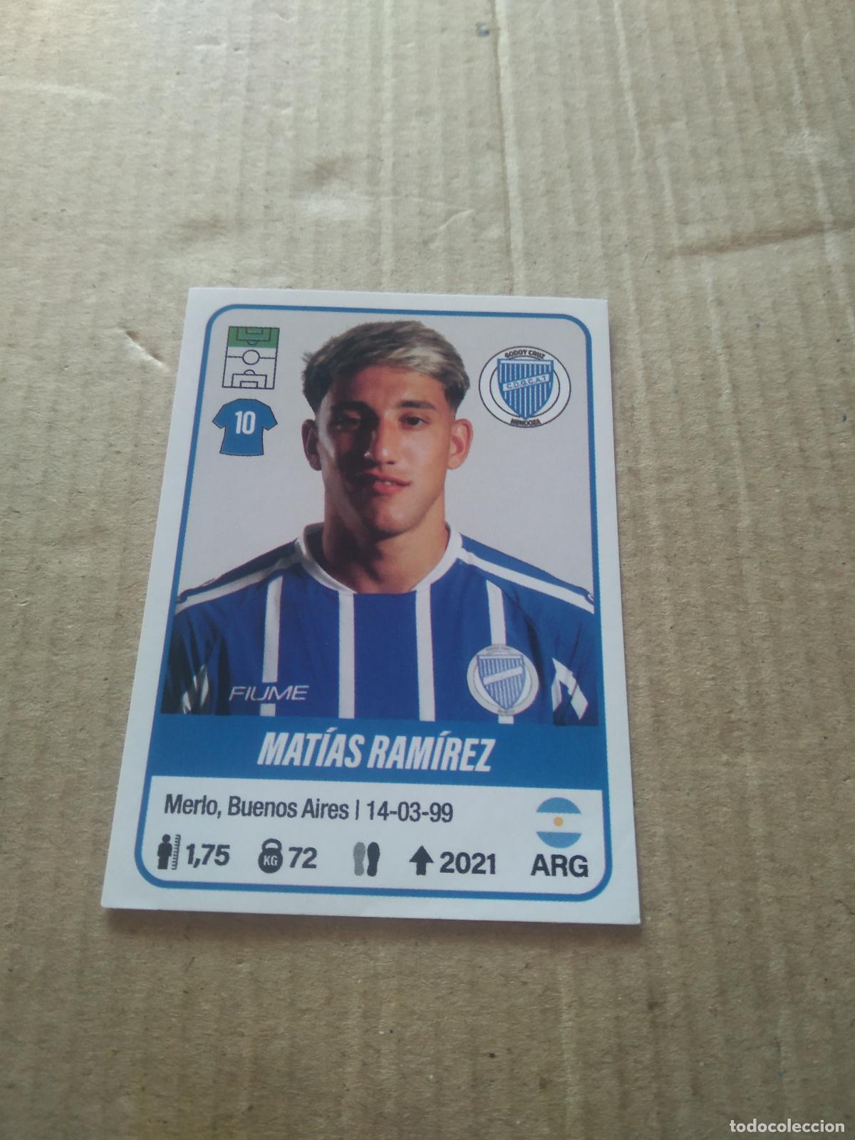 Cromos de Futebol: 223 MATIAS RAMIREZ GODOY CRUZ CROMO FUTBOL ARGENTINO PANINI LIGA ARGENTINA 2023